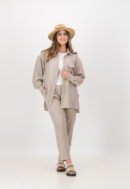 RUSSO SET BEIGE TAUPE