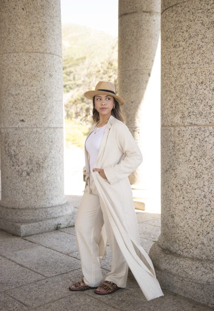 OSAKA LINEN SUIT OATMEAL