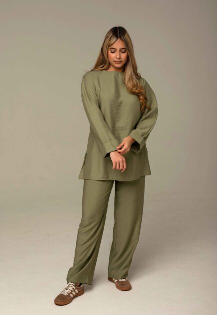 BENETTON SET OLIVE