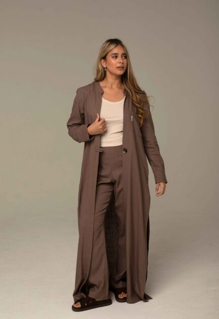 ELLYSSE SUIT COFFEE
